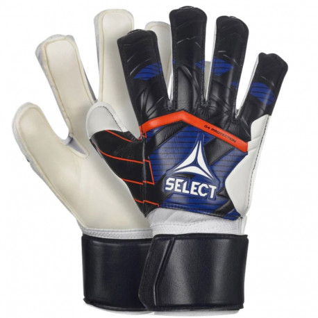 Rękawice bramkarskie Select 04 Protection Flat Cut v24 czarno-granatowe 18448 7