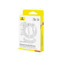 Cable USB C - IP Lightining 2m 20W  Foamed Silicone white BASEUS