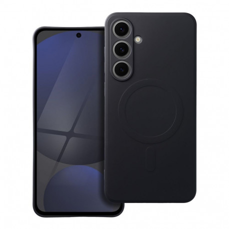 Mag Cover silicone case Samsung S24 FE Black