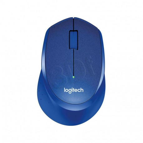 Logitech M330 Silent Plus IN-HOUSE/EMS NO LANG EMEA RETAIL 2.4GHZ M-R005, sinine