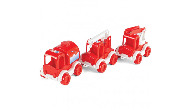 Kid Cars - Fire engine 3 cars set