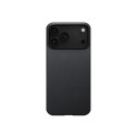 Kaitseümbris Ultra-Slim, Apple iPhone 17 Pro Max, must/hall, üliõhuke, MagSafe ühilduv, Pitaka