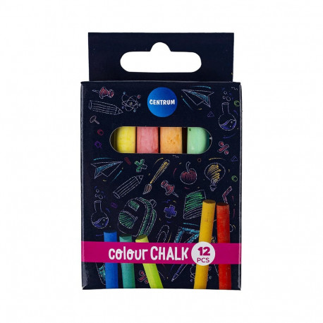 Chalk 6 colors CENTRUM 12pcs.