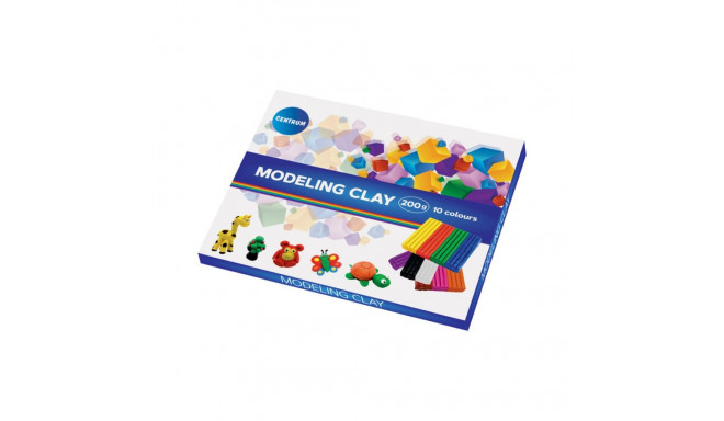 Modeling clay 10col. CENTRUM 200g