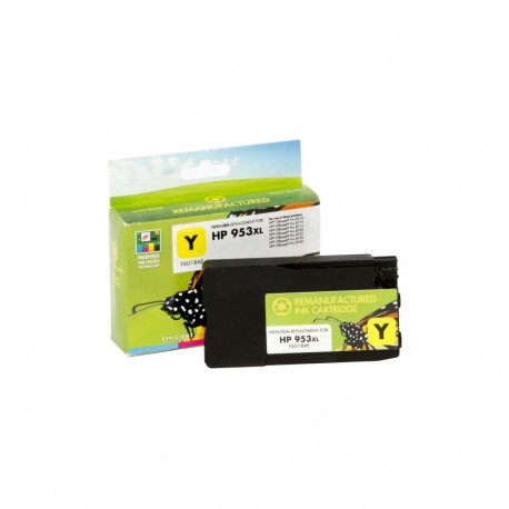 Compatible Static Control HP 953XL (F6U18AE) Ink Cartridge, Yellow (New chip)