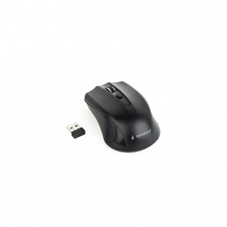 Gembird MUSW-4B-04 Wireless mouse, RF Wireless, Optical 1600 DPI, Black