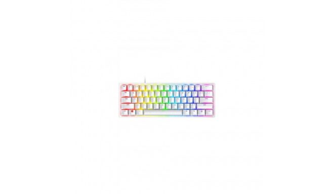 Razer RZ03-03390400-R3M1 Huntsman Mini Wired Gaming keyboard, US, White, Linear Optical Switch