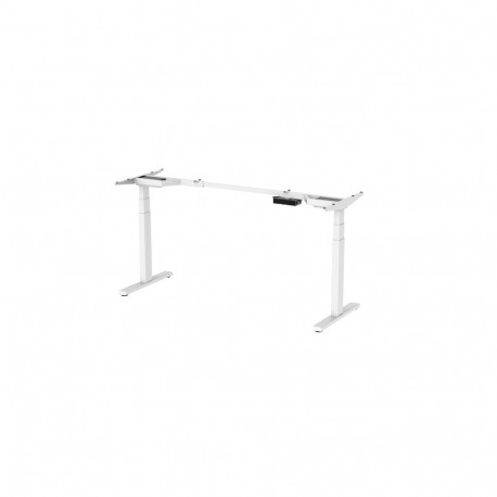 Adjustable Height Table Frame Up Up Thor, White