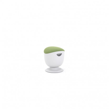 Up Up Seul ergonomic balance stool White, D42 Green fabric