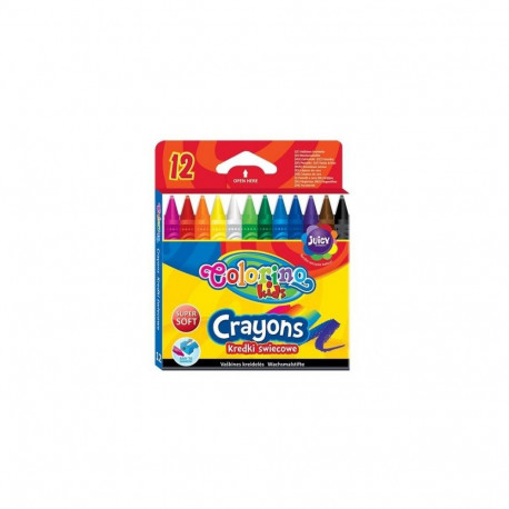 Colorino Kids Crayons 12 colours