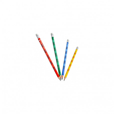 Colorino Kids Pencils with multiplication table
