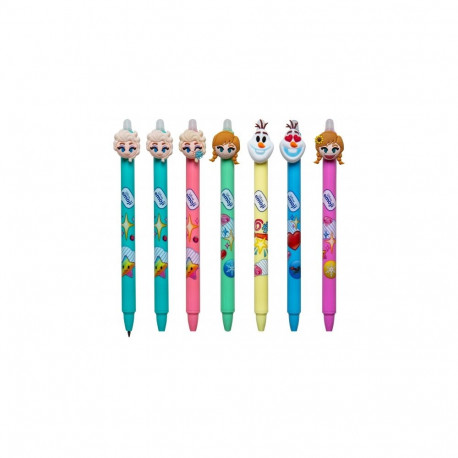 Retractable erasable pen Colorino Disney Emoji Frozen