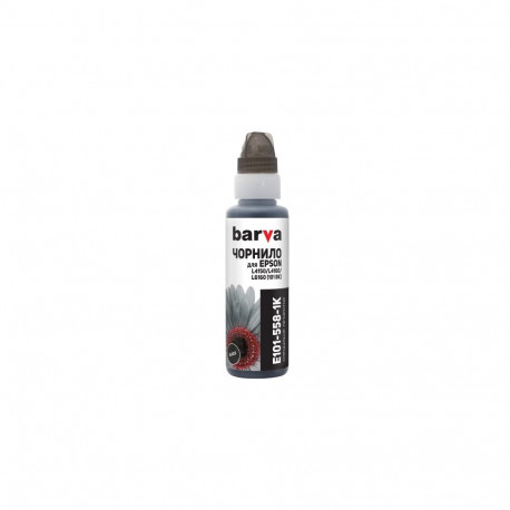 Compatible Barva Epson 101BK (C13T03V14A) (E101-558-1K) Ink Refill Bottle, Black