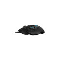 Logitech G502 HERO Wired Gaming Mouse, USB Type-A, Optical, 25600 DPI, Black