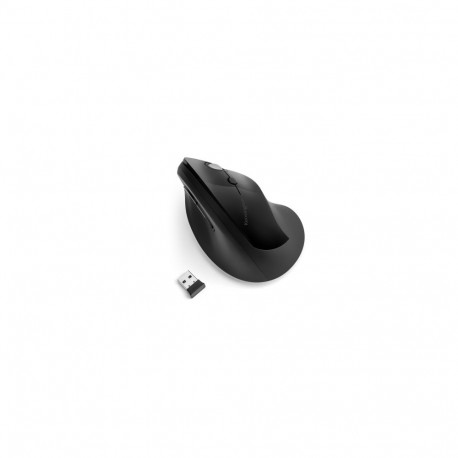 Kensington Pro Fit Ergo Vertical Wireless Mouse RF Wireless 1600 DPI, Black