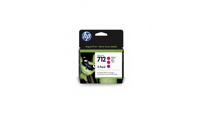 HP 712 (3ED78A) Ink Cartridge, Magenta