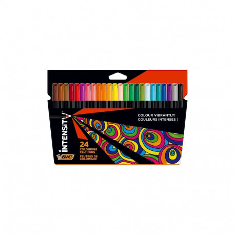 BIC Intensity Up Felt pens  box of 24 pcs. 978035