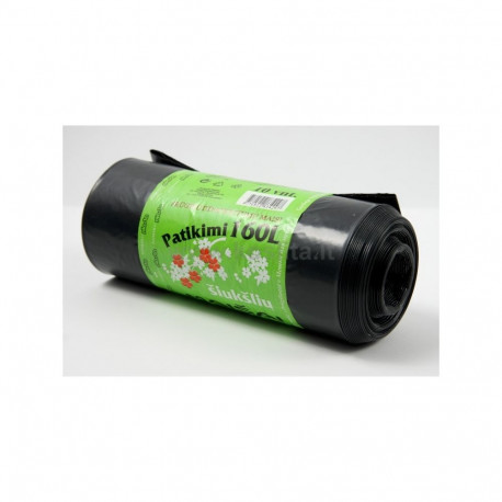 Trash Bags Plasta Prof., 160l/10pcs., 40mikr., LDPE