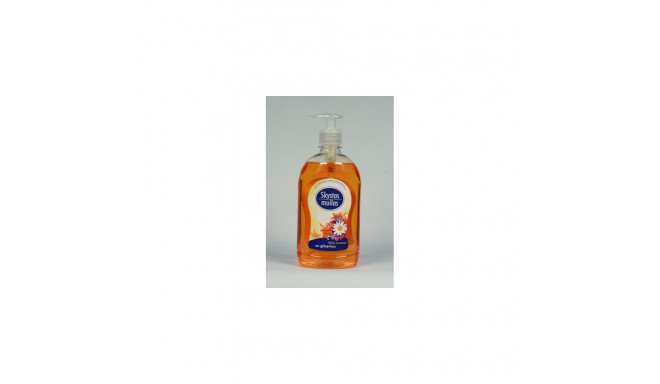 Soap, liquid, with glycerin, floral scent, with dispenser, 500ml