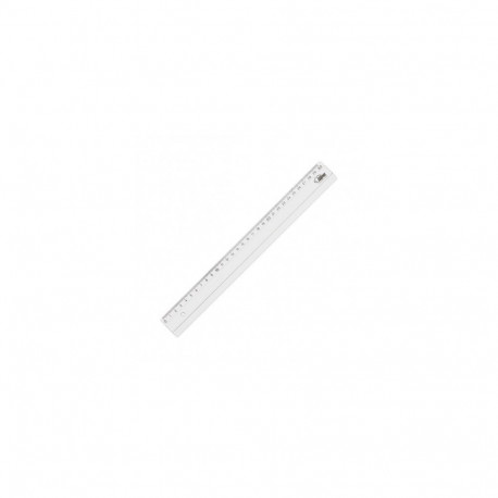 Ruler Forpus, plastic, transparent, 30cm 1225-023