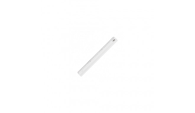 Ruler Forpus, plastic, transparent, 30cm 1225-023