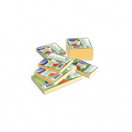 Sticky Notes Forpus, 75x75mm, Yellow (1x100)  0717-103