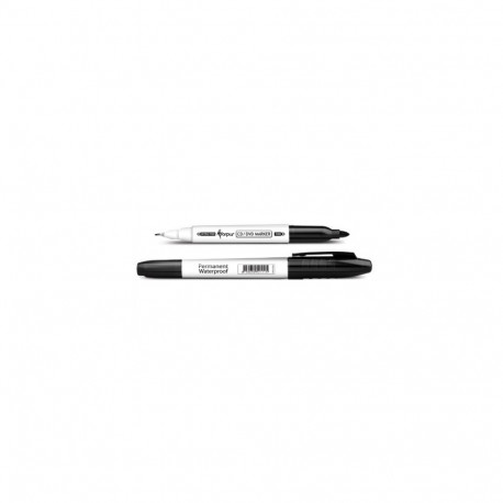 Permanent marker Forpus CD/DVD, 0.6-1 mm, double-sided, Black  1213-072