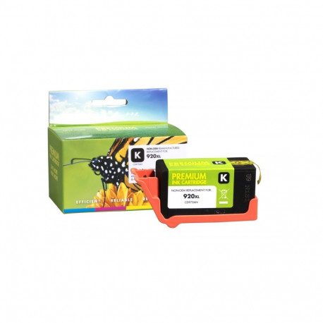 Static Control Ink Cartridge Black, Compatible with HP 920XL (CD975AE)
