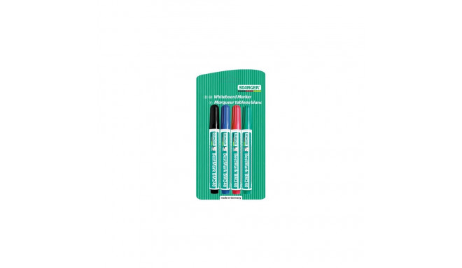 STANGER whiteboard MARKER BM240 1-3 mm, set 4-er 002510