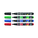 STANGER permanent MARKER M235, 1-3 mm, Set 4 colours 712012