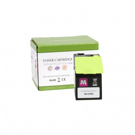 Compatible Static-Control Lexmark 802HM (80C2HM0), Magenta, 3000 p.
