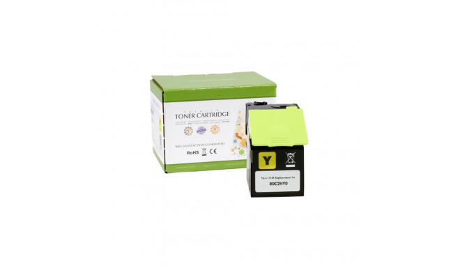 Static Control Toner Cartridge Yellow, Compatible with Lexmark 802HY (80C2HY0)