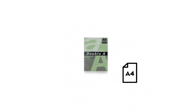 Colour paper Double A, 80g, A4, 500 sheets, Emerald