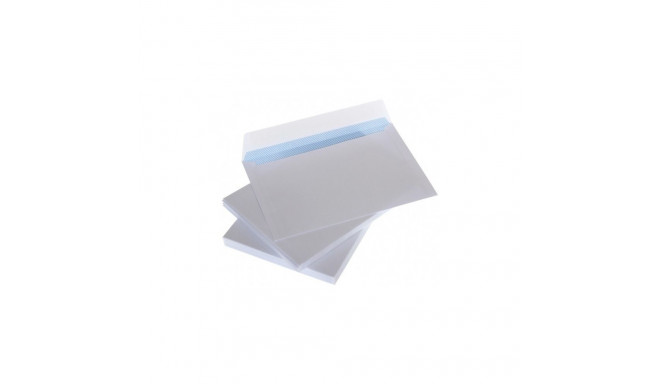Envelopes C6 white with ribbon and internal press 114x162 mm x 25pcs