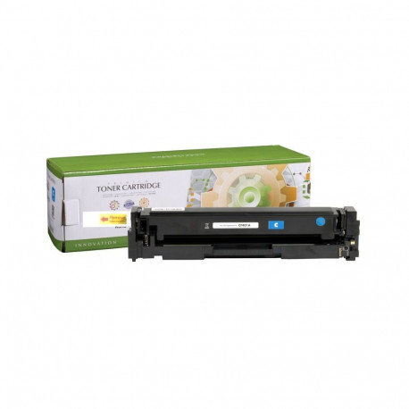 Static Control Toner Cartridge Cyan, Compatible with HP 201A (CF401A)/Canon CRG 045