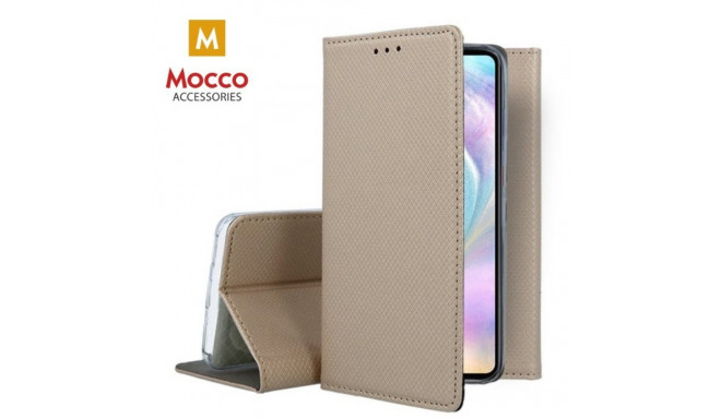 Mocco Smart Magnet Book Case For Samsung M205 Galaxy M20 Gold