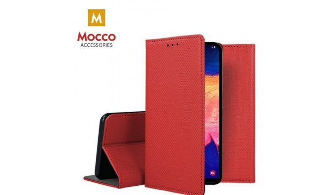 Mocco Smart Magnet Book Case For Xiaomi Mi 10 / Mi 10 Pro Red