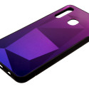 Mocco Stone Ombre Back Case Silicone Case With gradient Color For Apple iPhone 11 Pro Max Purple - B
