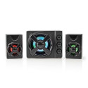 Nedis GSPR31021BK Gaming Speaker 2.1 / 33W / LED Nedis GSPR31021BK Gaming Speaker 2.1 / 33W / LED