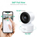 EDUP EH-2048P17 V2 Smart Home IP Camera Wi-Fi / PTZ 350° / 2K H.264 / microSD / Audio / IR WDR / USB