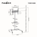 Nedis TVSM5100BK TV Floor Stand 32"- 55"  up to 35kg