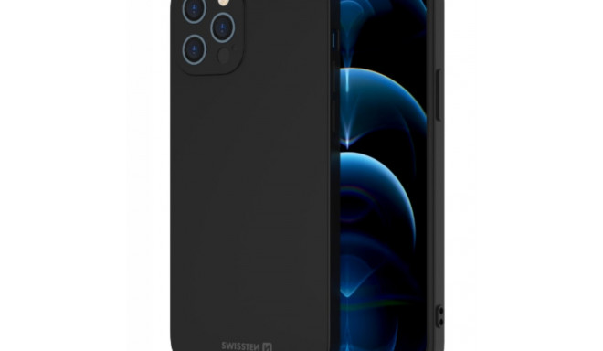 Swissten Soft Joy Silicone Case for Samsung Galaxy S23 Plus Black