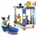 Blocki MyPolice Police station on water / KB0653 / Constructor with 57 parts / Age 6+