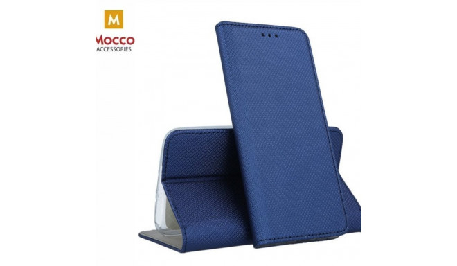 Mocco Smart Magnet Book Case For Huawei Honor Play Blue