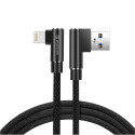 Swissten L Type Textile Universal Quick Charge 3.1 USB to Lightning Data and Charging Cable 1.2m