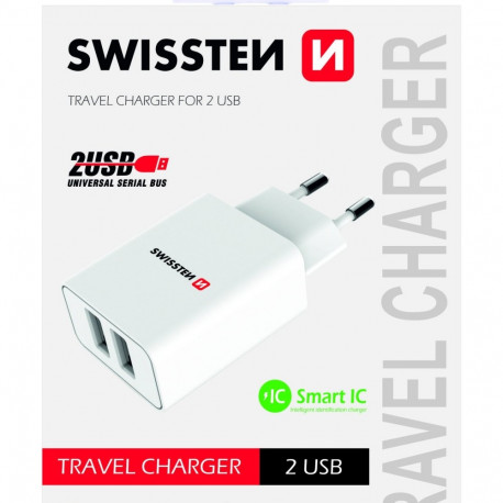 Swissten Premium Travel Charger USB 2.1А / 10.5W