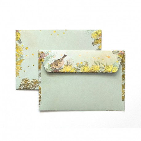 Ümbrik Gold Christmas C6 – 10tk