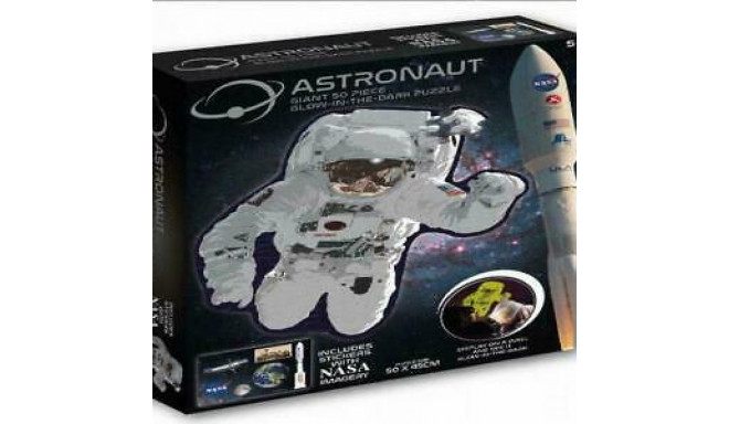 NASA helendav pusle Astronaut 50 tk