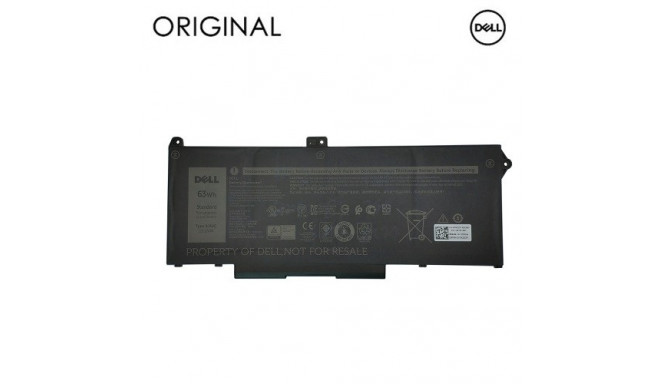 Notebook Battery DELL RJ40G, 63Wh, 3941mAh, Original