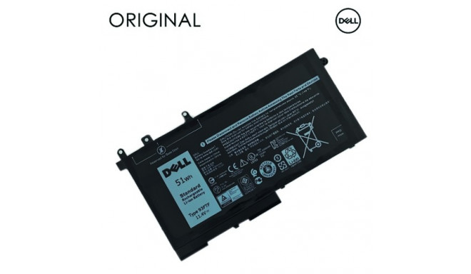 Notebook battery, DELL D4CMT, 4254mAh, Original